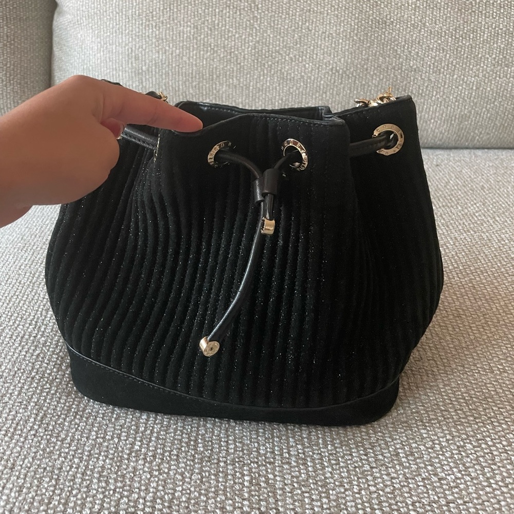 Black bag, sparkly